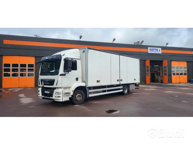 Lastbil MAN TGM 15.290 4x2 LL | 2016 | Euro6 | SKAB-skåp med öppningsbarsida - EXPORT
