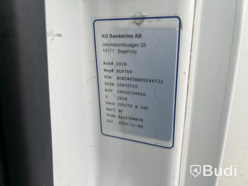 Iveco Daily 65-NP 3.0 JTD CNG Hi-Matic, 136hp, 2018