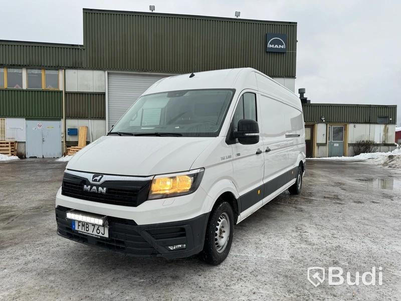 Skåpbil  MAN TGE Panel Van 2.0 TDI AWD Automat -2020 | Värme i skåp