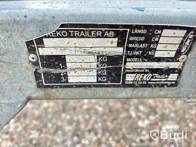 Skåpsläp Rekotrailer 2600 -2011