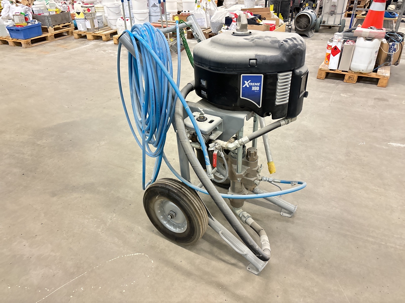 Färgspruta Graco Xtreme X60 säljes via konkursauktion Budi Auktioner