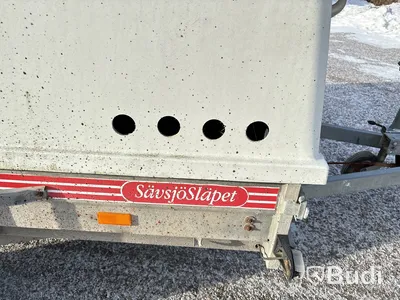Släpvagn med kåpa. Sävsjösläpet 1000 -2005