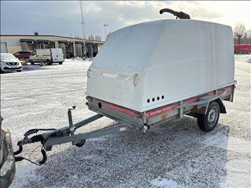 Släpvagn med kåpa. Sävsjösläpet 1000 -2005