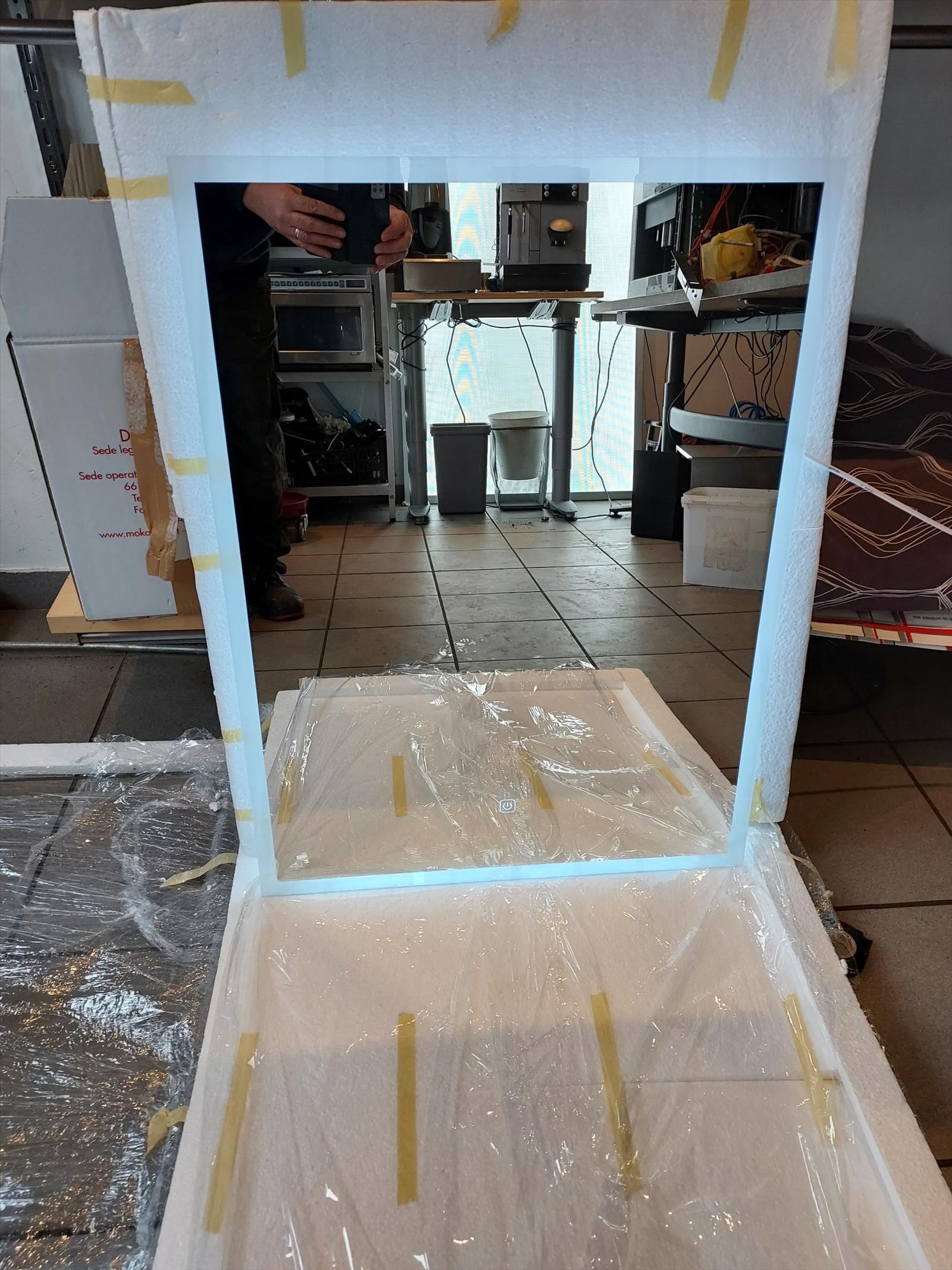 Ledbelyst spegel IP67 ny