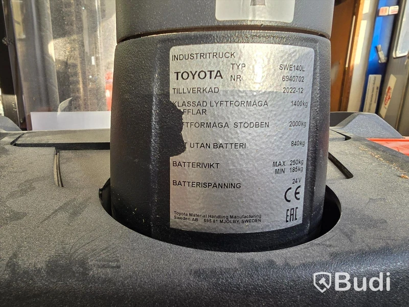 Ledstaplare Toyota SWE 140 L