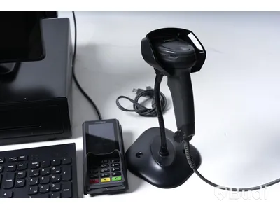 Kassasystem med kassalåda, kvittoskrivare, betalterminal, scanner m.m.
