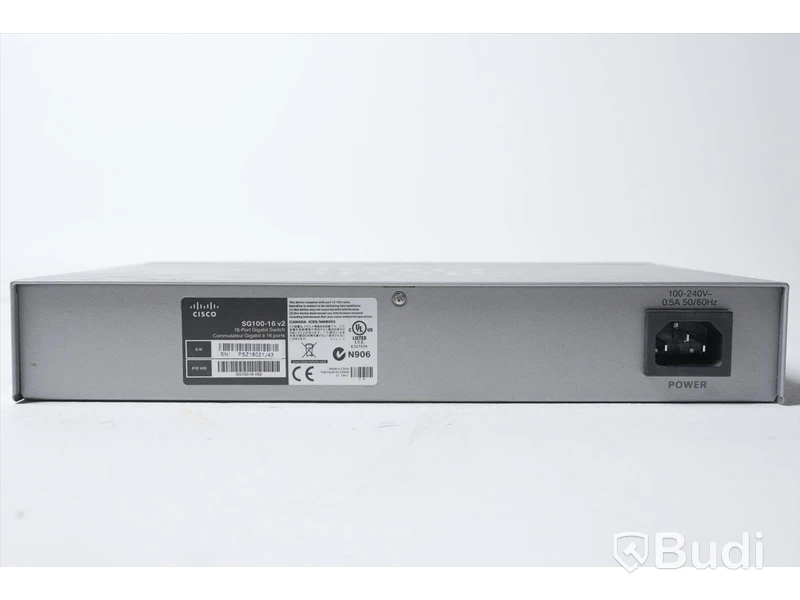Nätverksswitch - Cisco SG100-16 v2