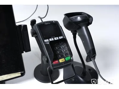 Kassasystem med kvittoskrivare, betalterminal, scanner m.m.