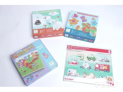Diverse pussel och spel