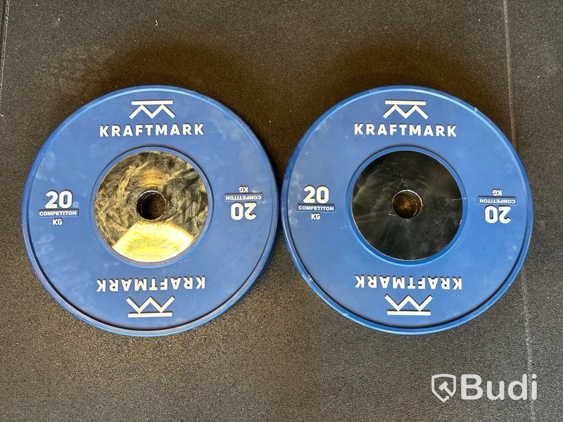 2 st viktskivor - 20 kg