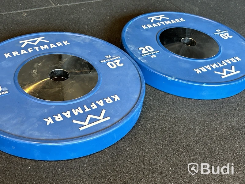 2 st viktskivor - 20 kg