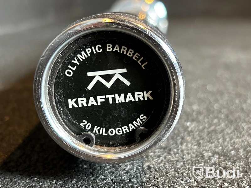 1 st Internationell skivstång Kraftmark 50 mm | 20 kg | 220 cm