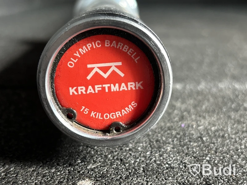 1 st Internationell skivstång Kraftmark 50 mm | 15 kg | 201 cm