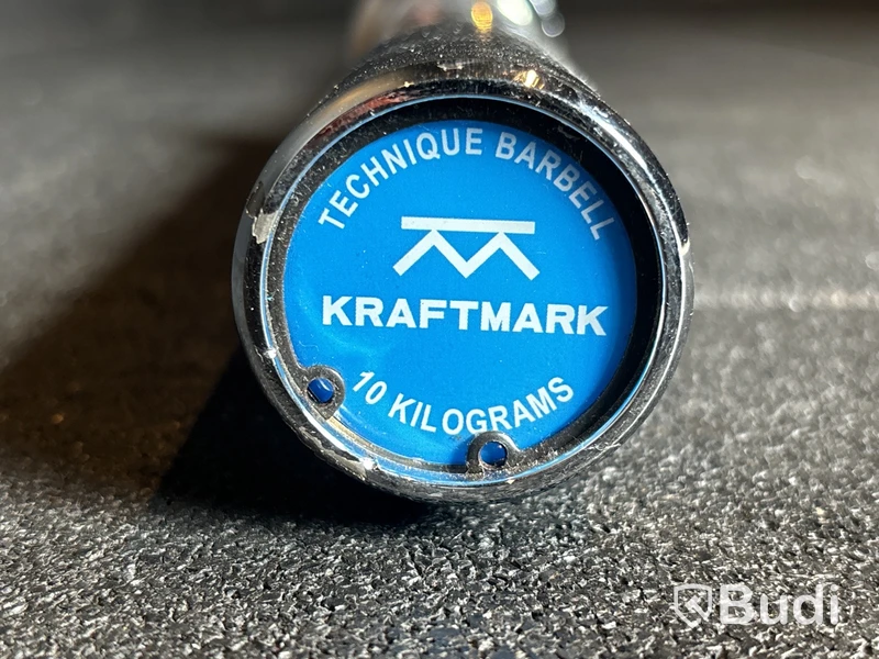 1 st Internationell skivstång Kraftmark 50 mm | 10 kg | 201 cm