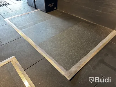 Golv för tyngslyftning - 200x300 cm