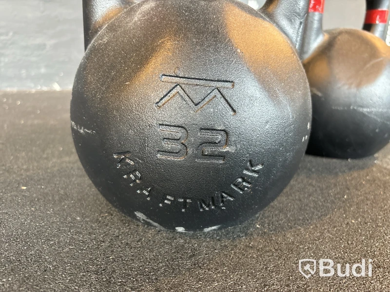 2 st Kettlebells - 32 kg