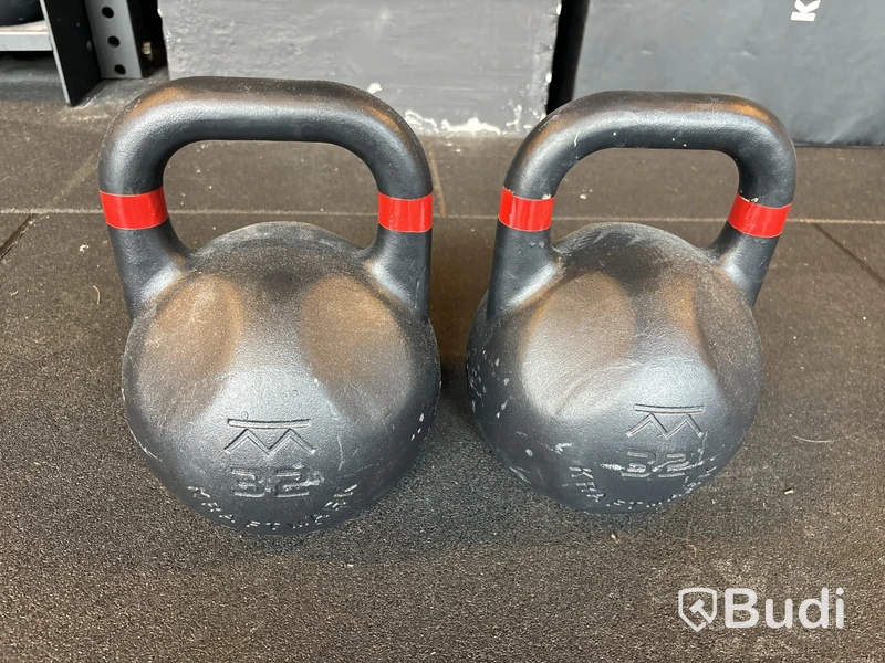2 st Kettlebells - 32 kg