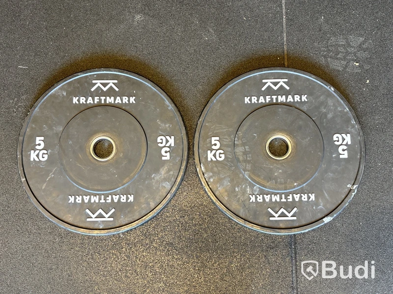 2 st viktskivor - 5 kg