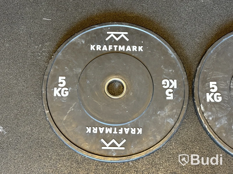2 st viktskivor - 5 kg