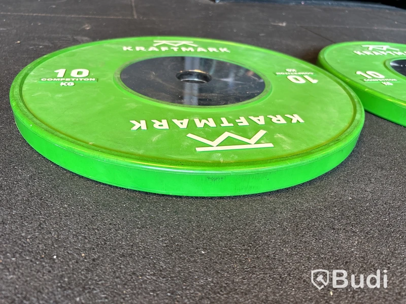 2 st viktskivor - 10 kg