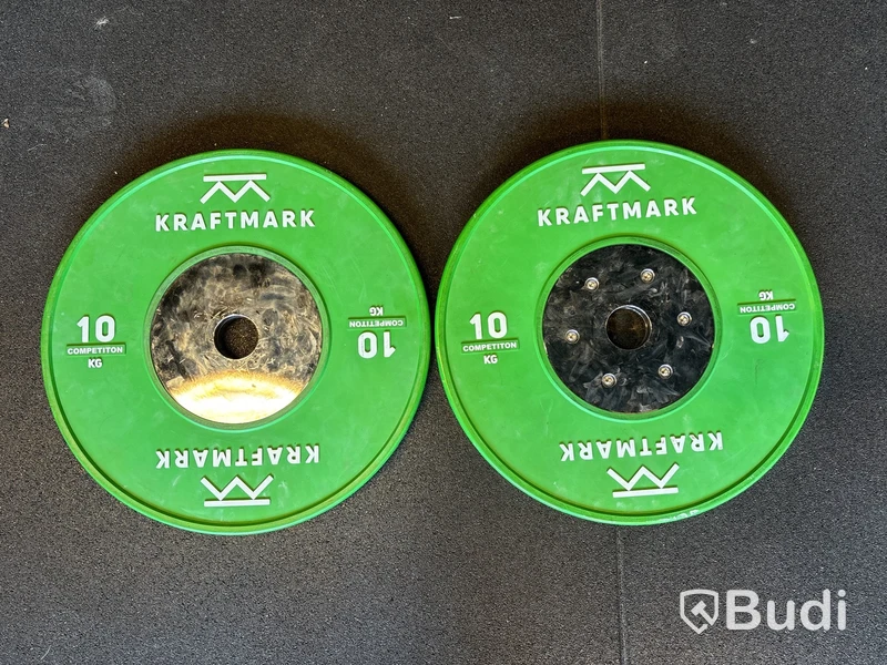 2 st viktskivor - 10 kg