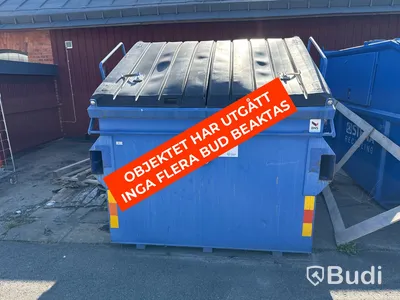 Container BNS med luckor 7,5 m3