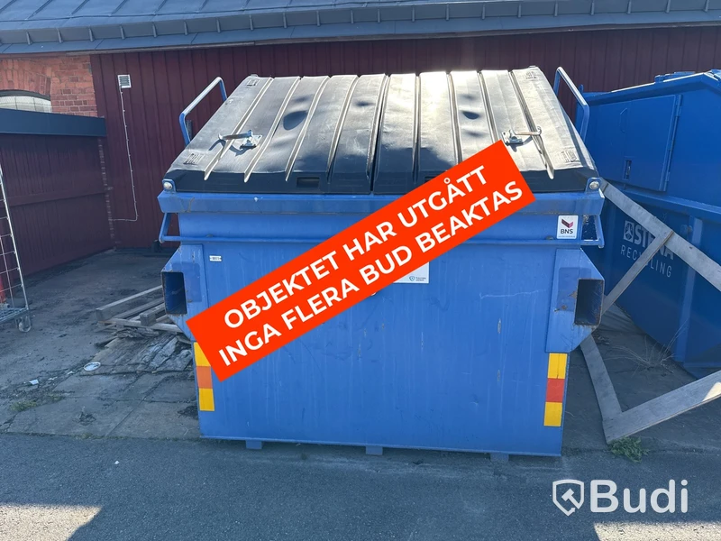 Container BNS med luckor 7,5 m3