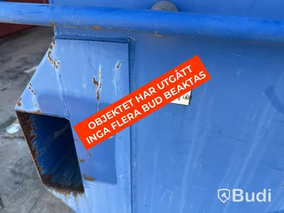 Container BNS med luckor 7,5 m3