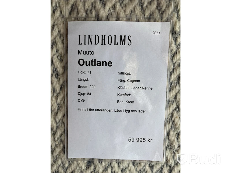 Soffa Muuto Outlane. Ord. pris inkl. moms: ca 59 995 kr