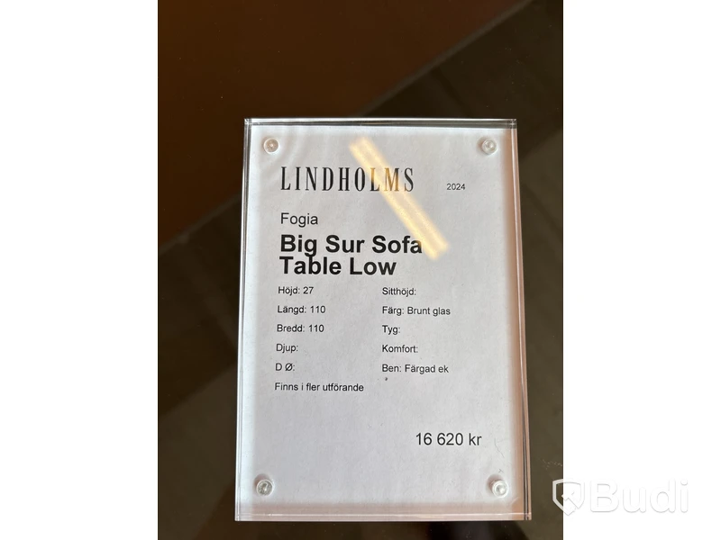Soffbord Fogia Big Sur Sofa Table.  Ord. pris inkl. moms: ca 16 620 kr
