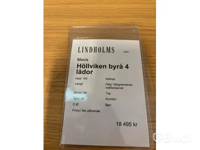 Byrå Mavis Höllviken. Ord. pris inkl. moms: ca 18 495 kr