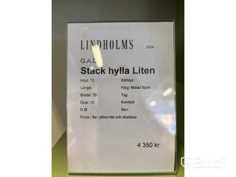 Hylla Stack G.A.D. Ord. pris inkl. moms: ca 4350 kr