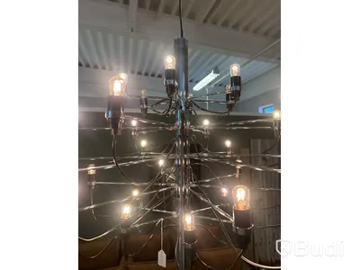Taklampa Halo chandelier, Ord. pris inkl. moms: ca 21 350 kr