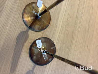 2 st. Ljusstakar Skultuna, Totalt ord. pris inkl. moms: ca 3350 kr