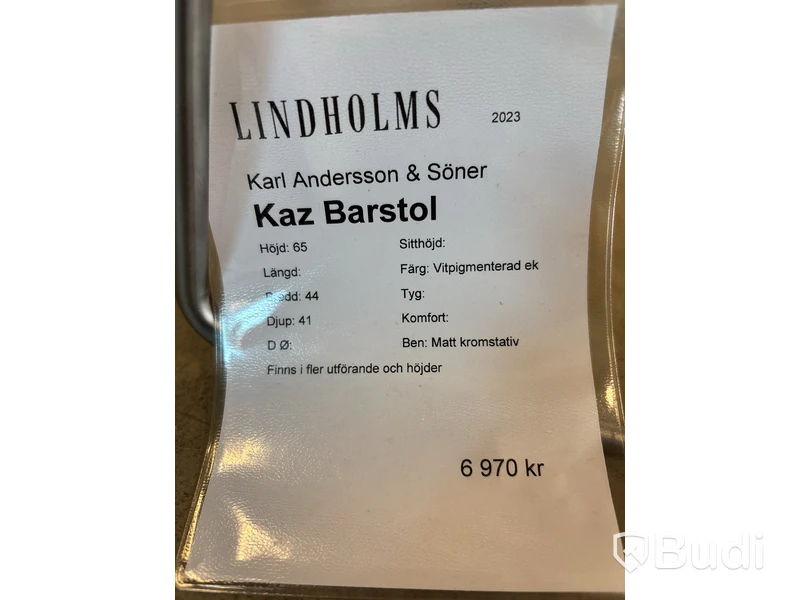 Barstol Karl Andersson & Söner Kaz. Ord. pris inkl. moms: ca 6970 kr