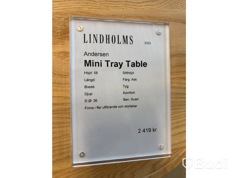Brickbord Andersen Mini Tray Table. Ord. pris inkl. moms: ca 2419 kr