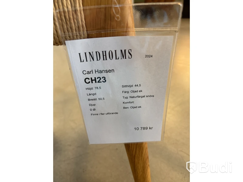 Stol Carl Hansen CH23. Ord. pris inkl. moms: ca 10 789 kr