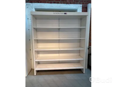 2 st. Butikshyllor Lexington. Ordinarei pris inkl. moms: ca 3000 kr