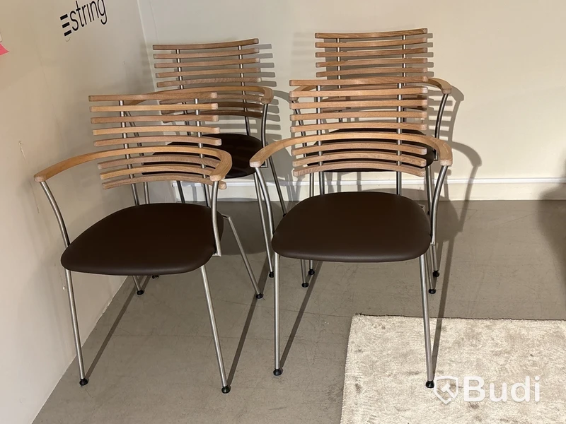 4 st. Stolar Naver. Tigerstol.  Ord. pris inkl. moms: ca 38 804 kr