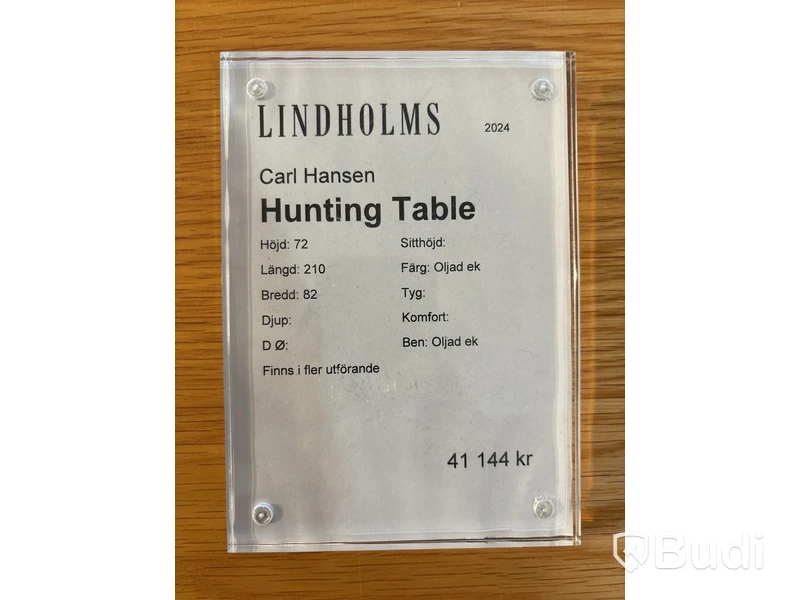 Matbord Carl Hansen Hunting Table. Ord. pris inkl. moms: ca 41 144 kr