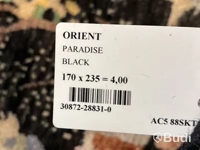 Matta Orient Paradise Black. Ord. pris inkl. moms: ca 9000 kr
