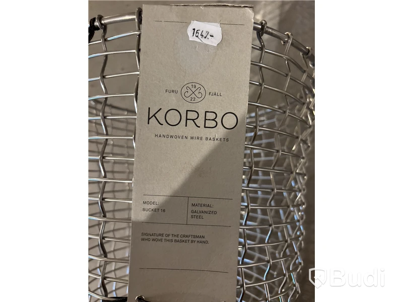 3 st. korgar Korbon, Totalt od. pris inkl. moms: ca 6395 kr