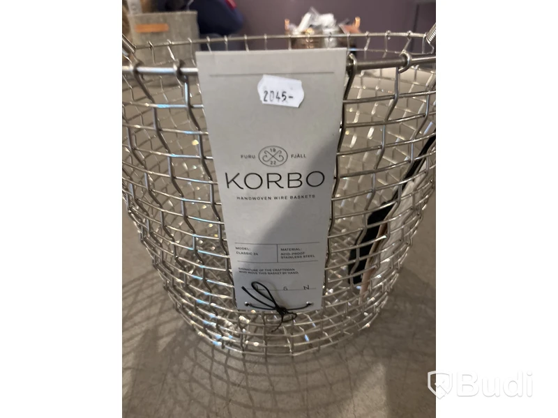 3 st. korgar Korbon, Totalt od. pris inkl. moms: ca 6395 kr