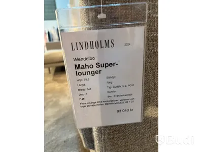 Soffa Wendelbo Maho Super-lounger. Ord. pris inkl. moms: ca 93 040 kr