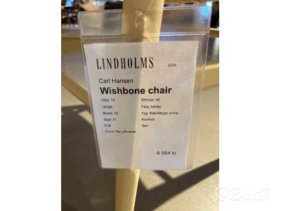 Karmstol Carl Hansen Wishbone Chaire. Ord. pris inkl. moms: ca 6564 kr