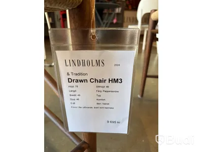 4 st. stolar &tradition Drawn Chair HM3 av - totalt ord. pris inkl. moms: ca 38 780 kr
