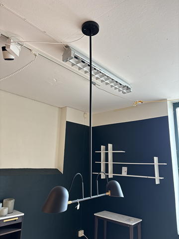 Taklampa Tvåarmad. Ord. pris inkl. moms: ca 10 659 kr