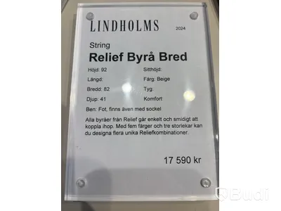 Byrå String Relief. Ord. pris inkl. moms: ca 17 590 kr