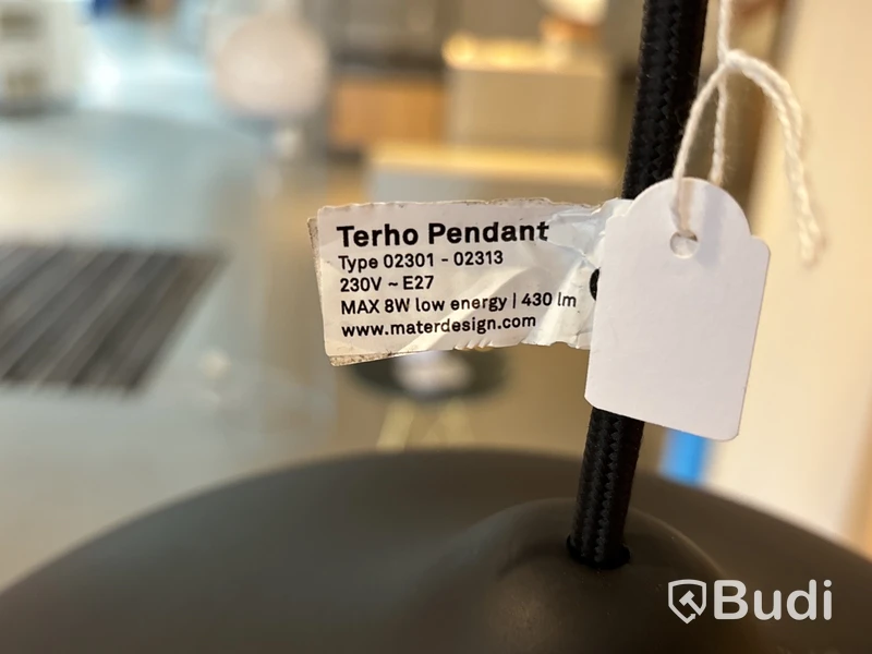 Pendellampa Mater Design Terho Pendant. Ord. pris inkl. moms: ca 8750 kr