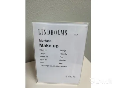 Sminkbord Montana Make up samt spegel Montana oval. Ord. pris inkl. moms: ca 9583 kr
